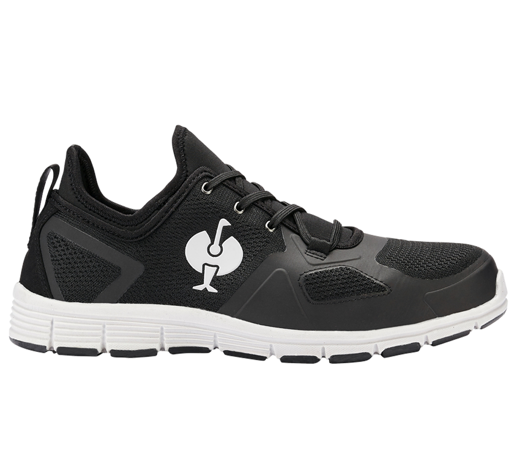 Fachlageristen: S1 Sicherheitshalbschuhe e.s. Manda low + schwarz/silber