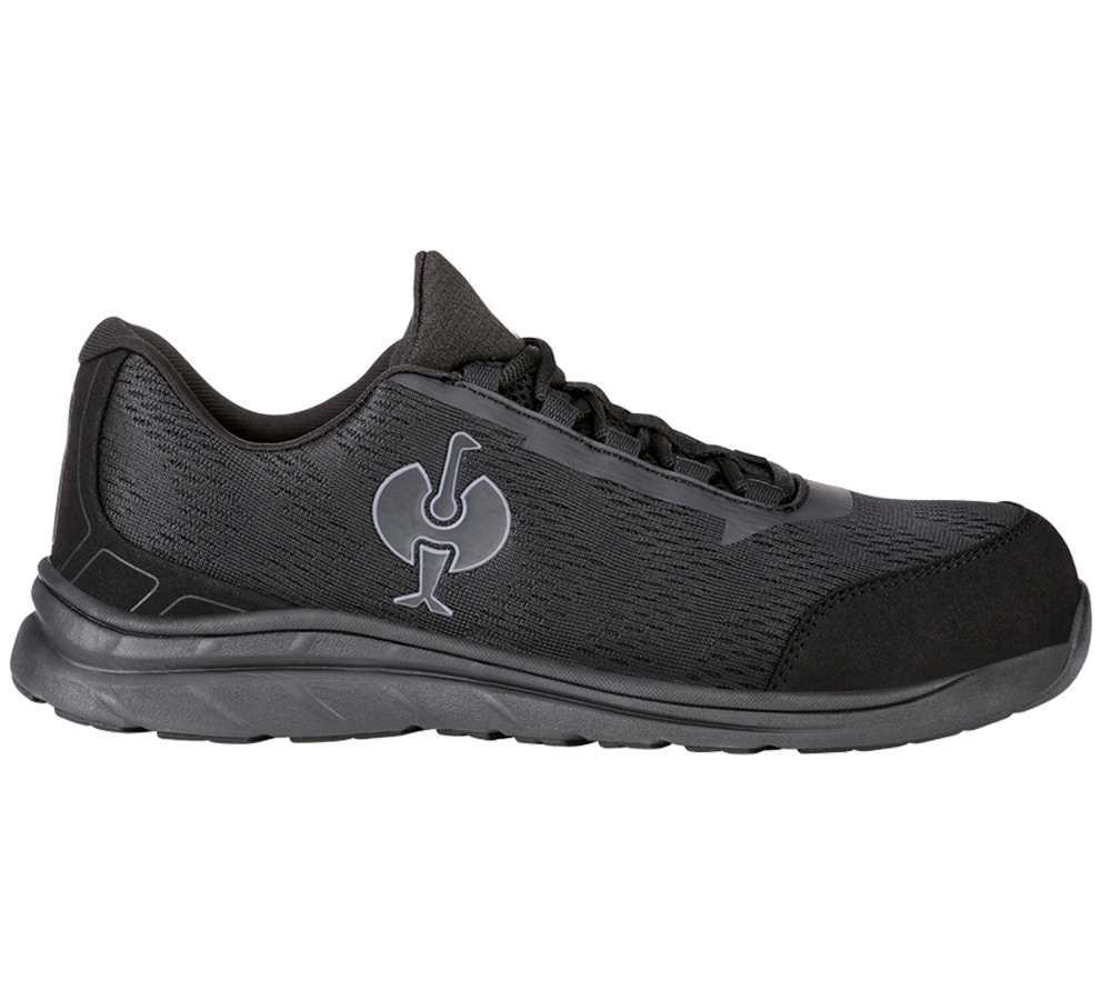 S1: S1 Sicherheitshalbschuhe e.s. Tegmen III + schwarz