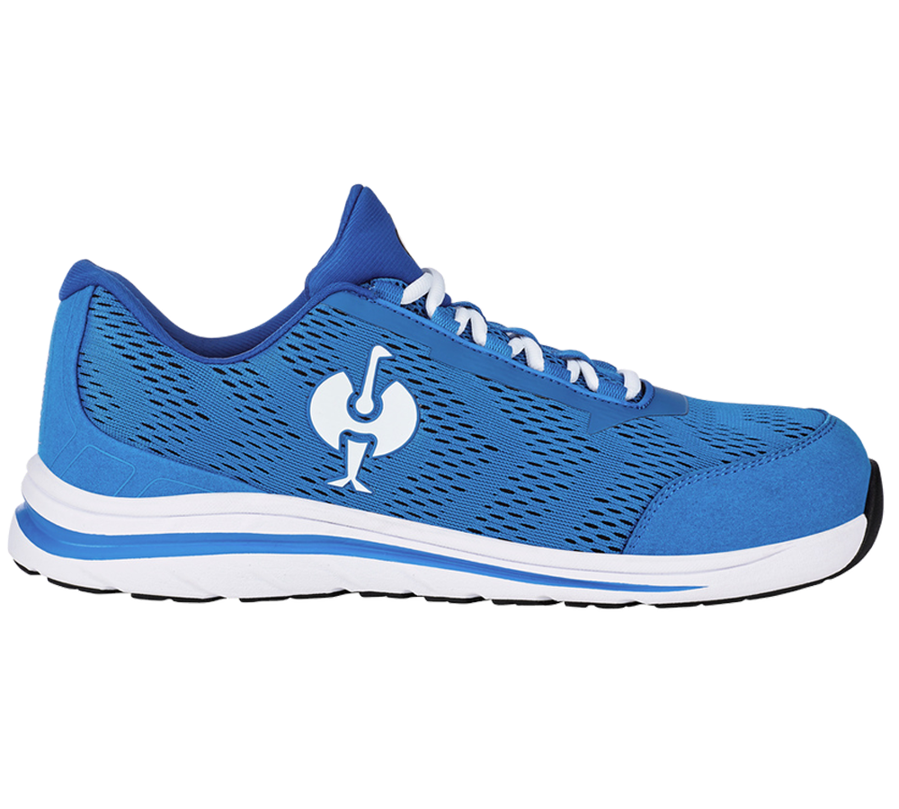 S1: S1 Sicherheitshalbschuhe e.s. Tegmen III + enzianblau/graphit