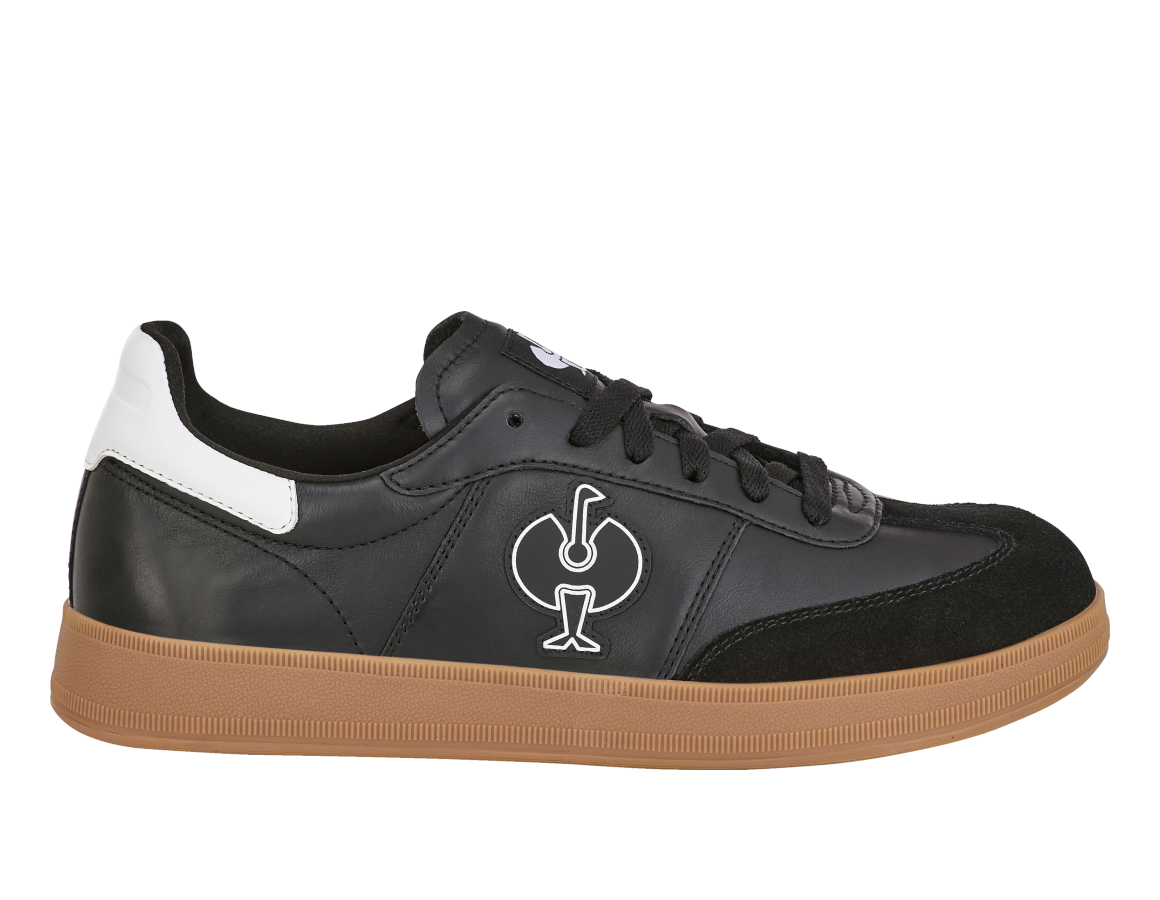 Gastro: S1 Sicherheitsschuhe e.s. Brooklyn low + schwarz/weiß