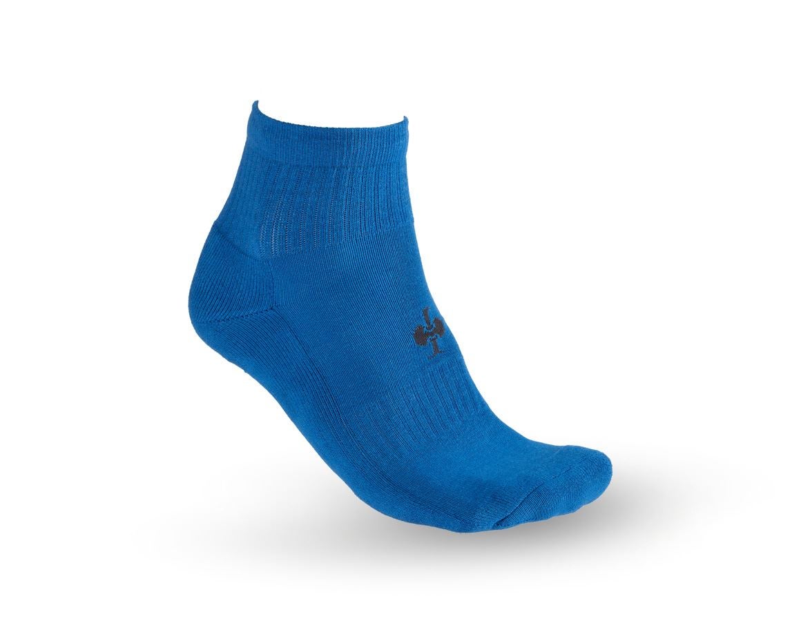 Socken | Strümpfe: e.s. Allround Socken Classic light/mid, 3er Pack + enzianblau/graphit