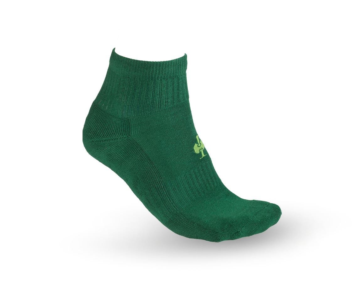 Socken | Strümpfe: e.s. Allround Socken Classic light/mid, 3er Pack + grün/seegrün