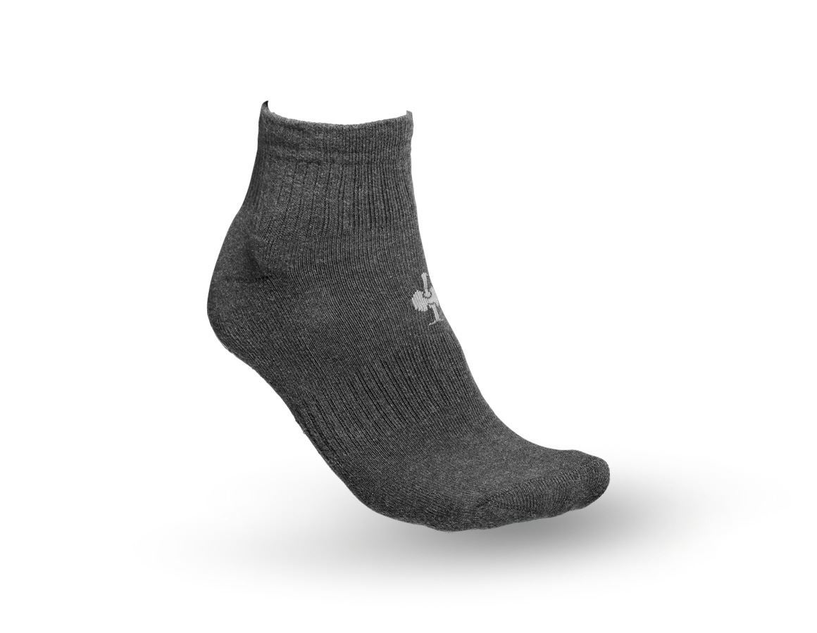 Socken | Strümpfe: e.s. Allround Socken Classic light/mid, 3er Pack + anthrazit