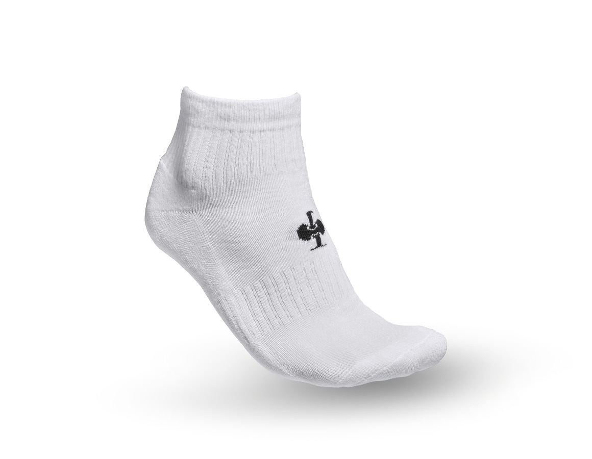 Socken | Strümpfe: e.s. Allround Socken Classic light/mid, 3er Pack + weiß