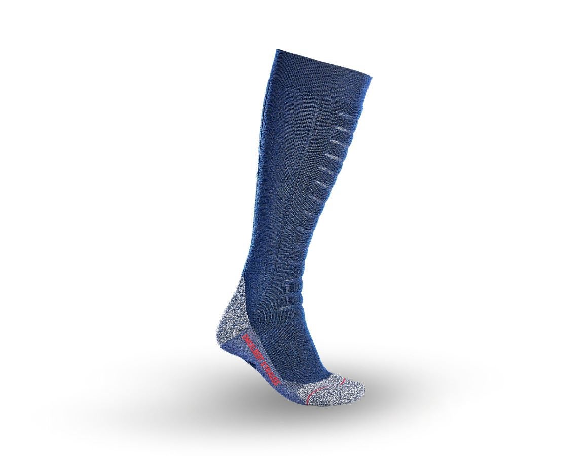 Winterzubehör: e.s. Allround Socken Function x-warm/x-high + dunkelblau