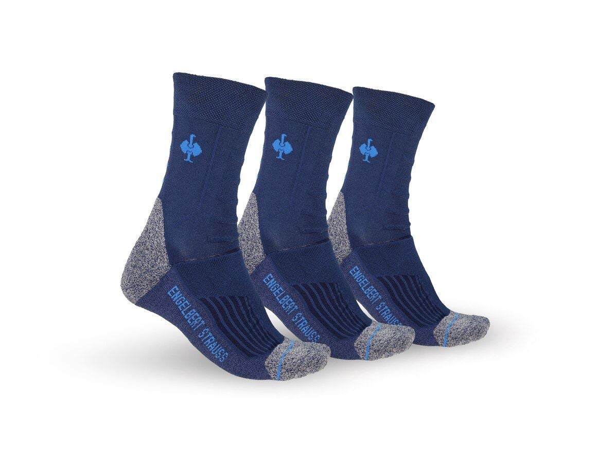 Socken | Strümpfe: e.s. Allround Socken Function cool/high + dunkelblau