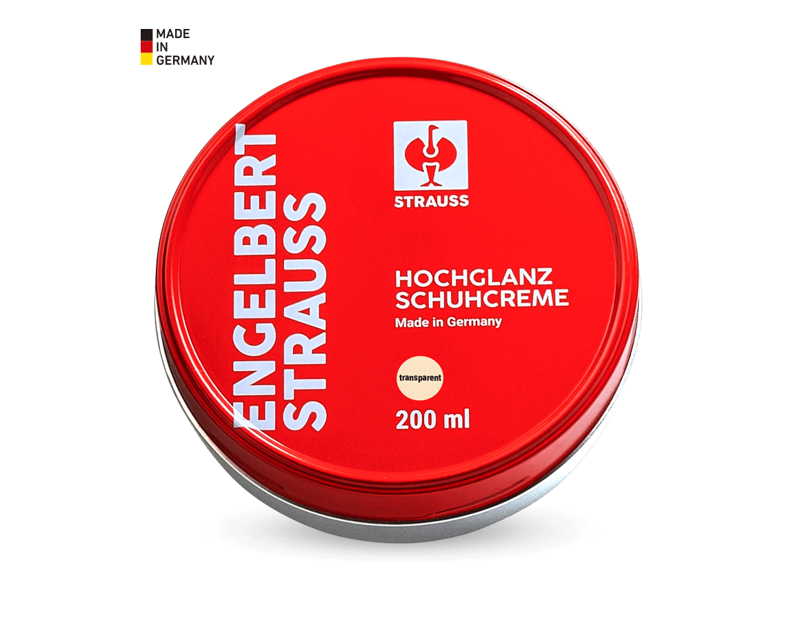 Schuhpflege: e.s. Hochglanz Schuhcreme + transparent
