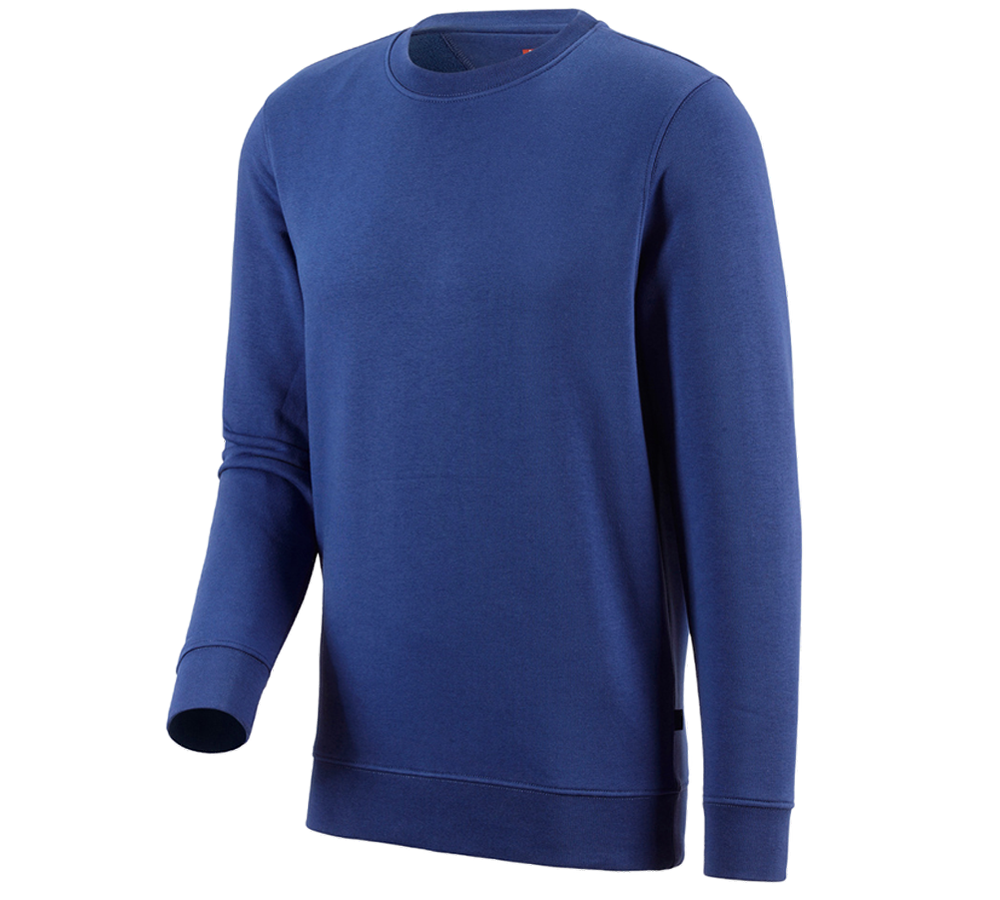 Shirts & Co.: e.s. Sweatshirt poly cotton + kornblau