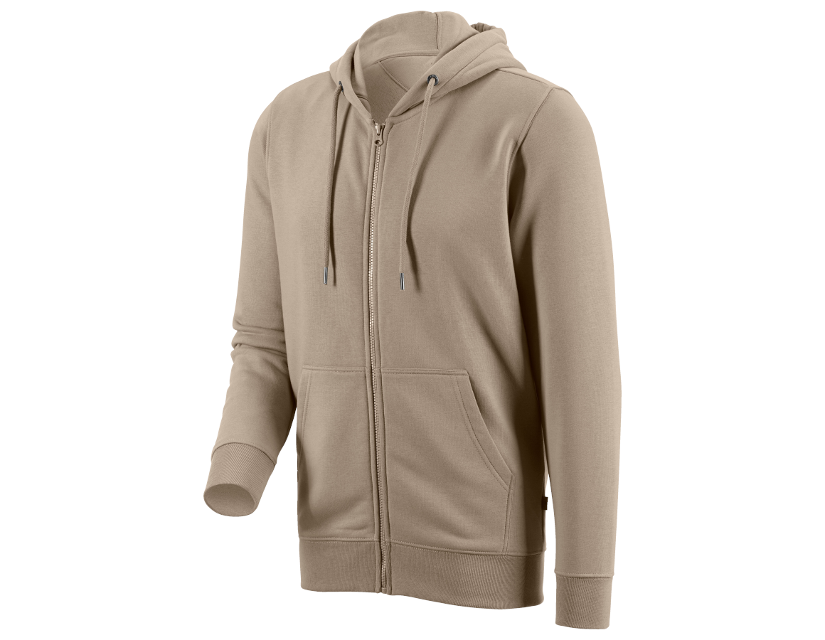 Themen: e.s. Hoody-Sweatjacke poly cotton + lehm
