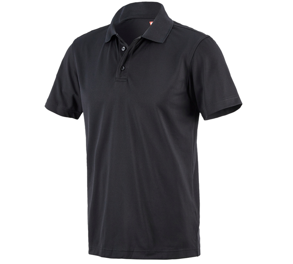 Shirts & Co.: e.s. Funktions Polo-Shirt poly Silverfresh + graphit