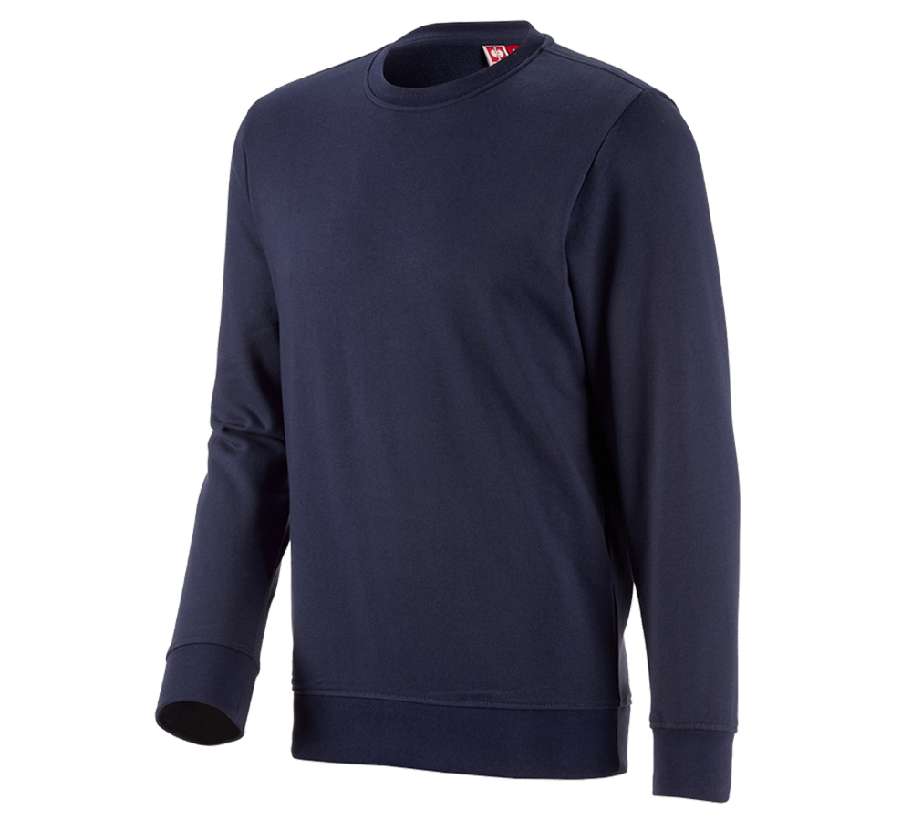 Shirts & Co.: Sweatshirt e.s.industry + dunkelblau