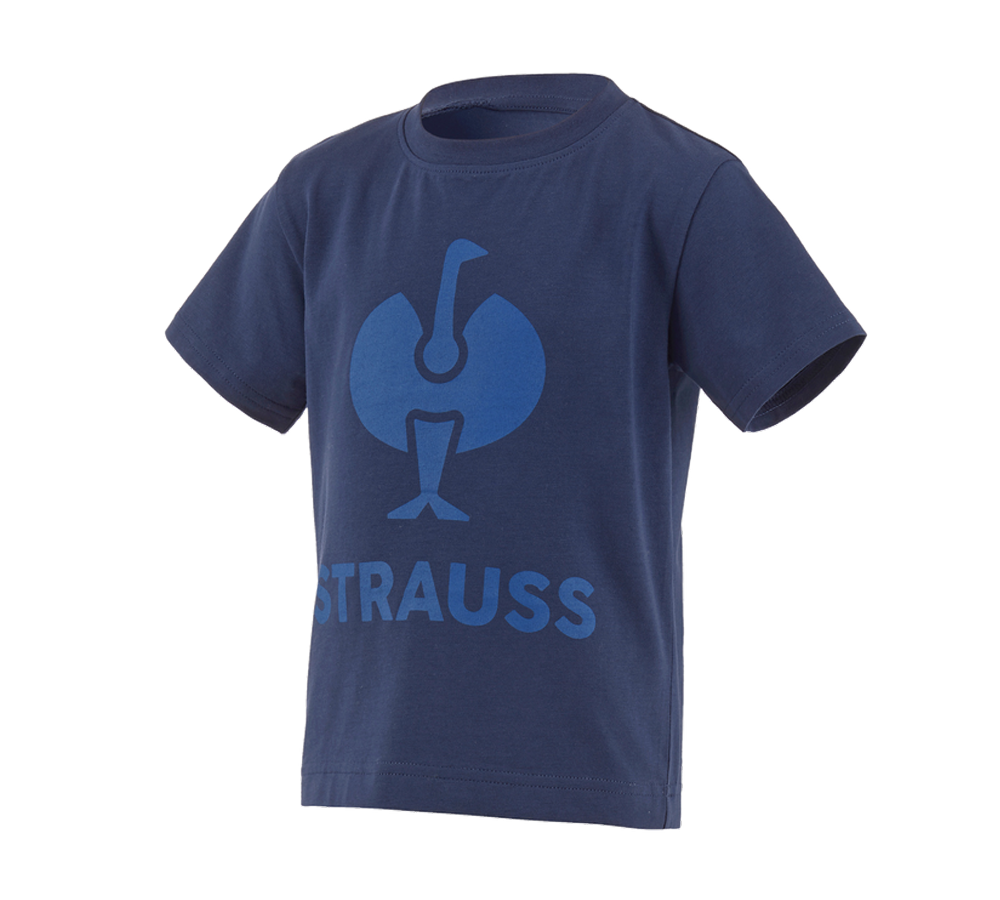 Shirts & Co.: T-Shirt e.s.concrete, Kinder + tiefblau