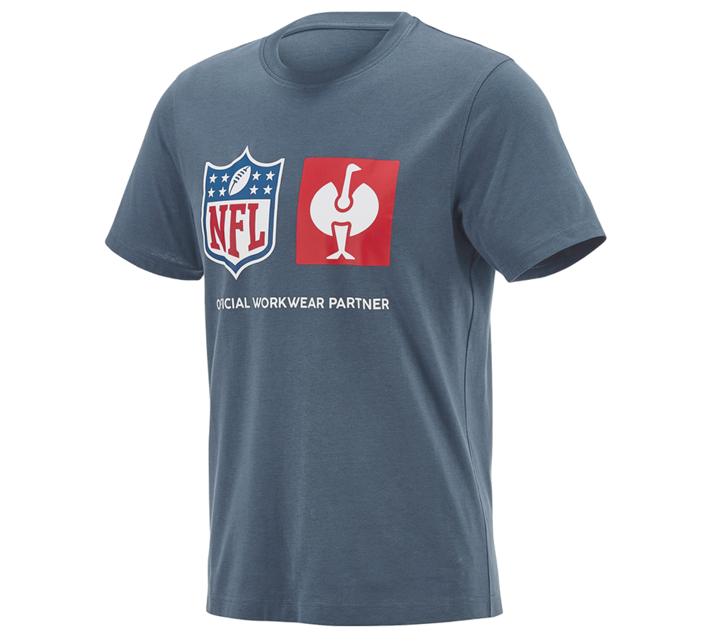 Kollaborationen: NFL T-Shirt cotton + oxidblau