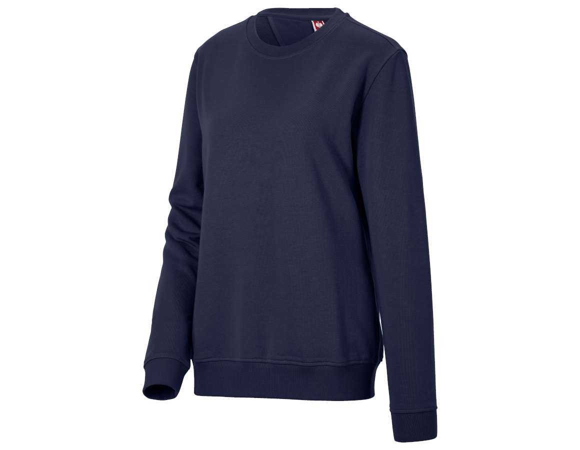 Shirts & Co.: Sweatshirt e.s.industry, Damen + dunkelblau