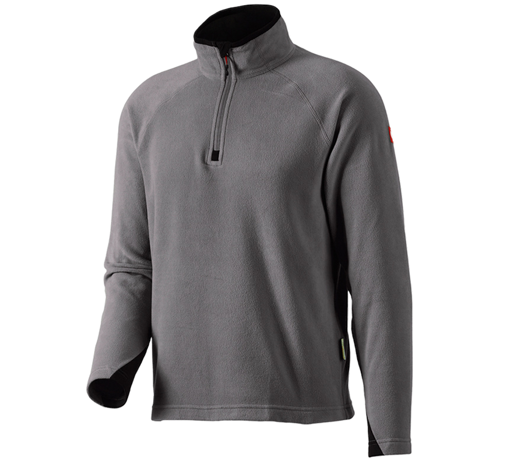 Shirts & Co.: Microfleece Troyer dryplexx® micro + anthrazit