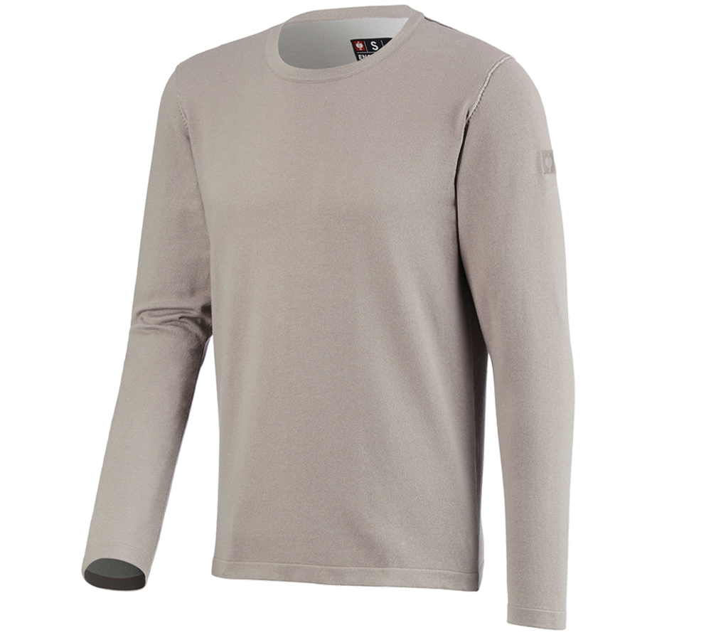 Themen: Strickpullover e.s.iconic + delphingrau