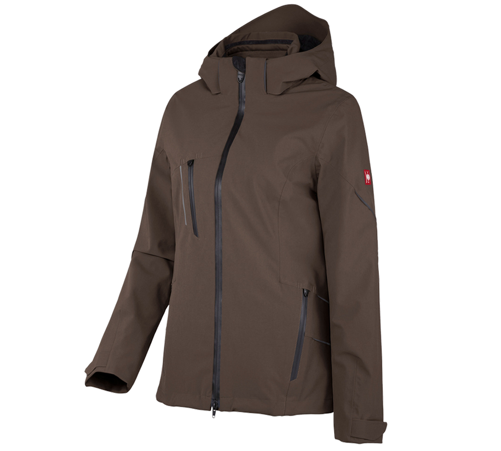 Jacken: 3 in 1 Funktionsjacke e.s.vision, Damen + kastanie