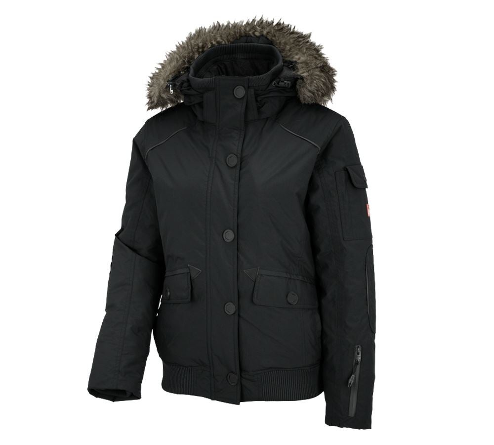 Jacken: Winter Blouson e.s.vision, Damen + schwarz