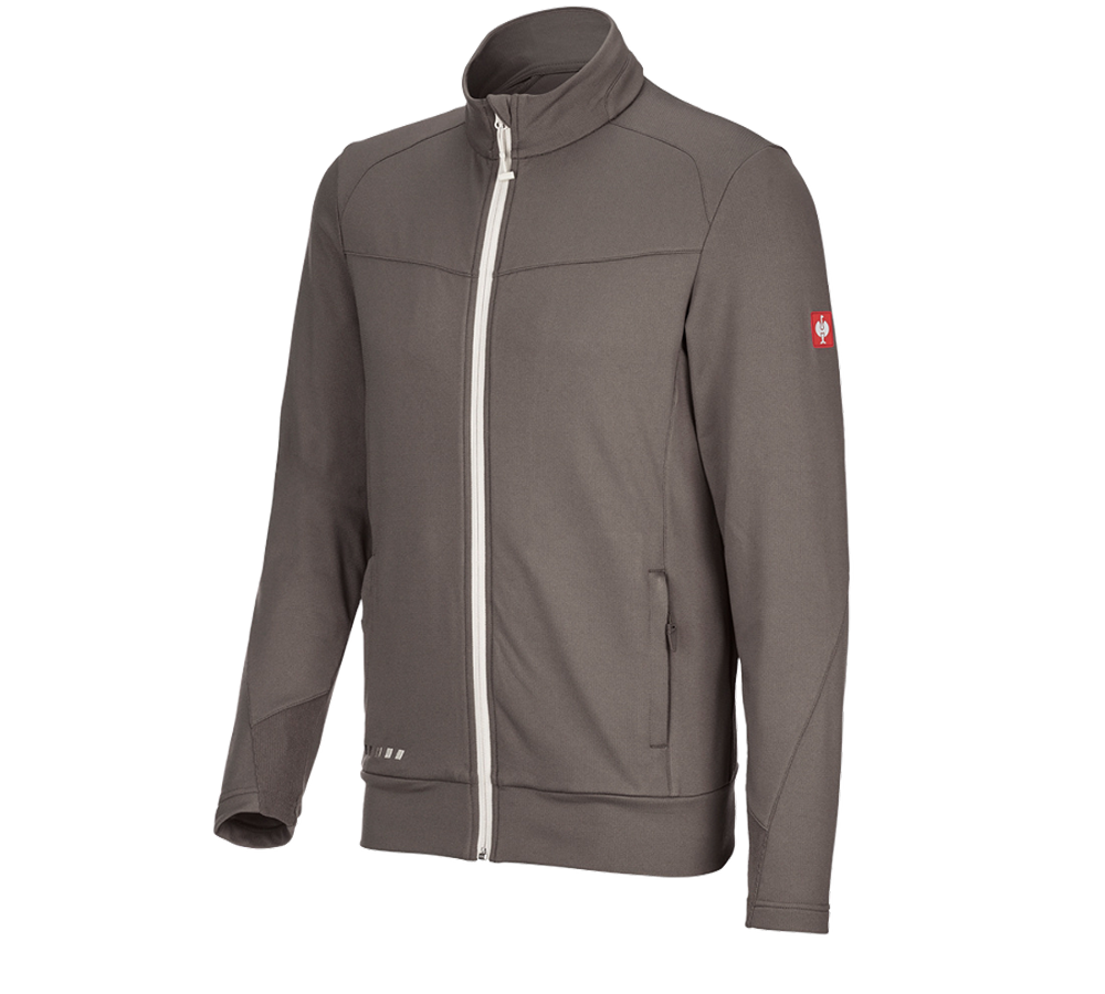 Jacken: FIBERTWIN® clima-pro Jacke e.s.motion 2020 + stein/gips