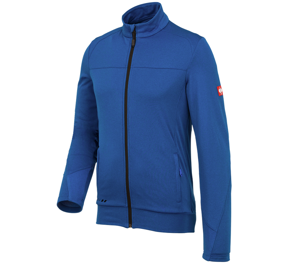 Jacken: FIBERTWIN® clima-pro Jacke e.s.motion 2020 + enzianblau/graphit
