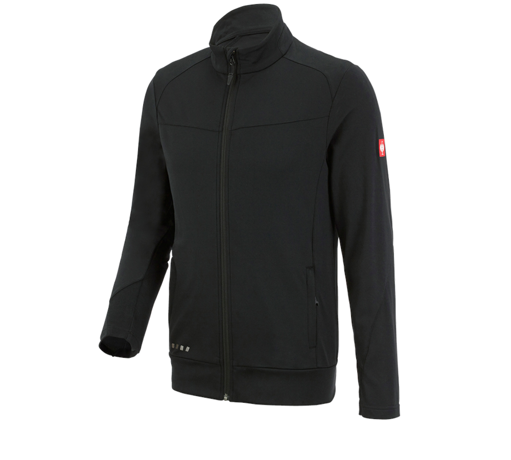 Jacken: FIBERTWIN® clima-pro Jacke e.s.motion 2020 + schwarz