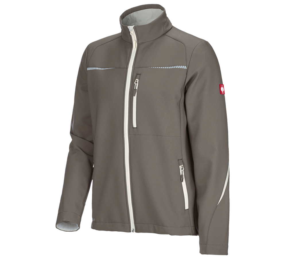 Jacken: Softshelljacke e.s.motion 2020 + stein/gips