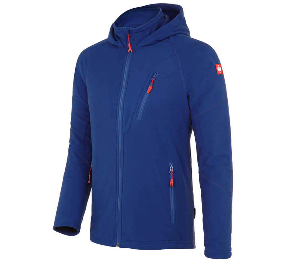 Themen: Kapuzen Fleece Jacke e.s.motion 2020 + kornblau
