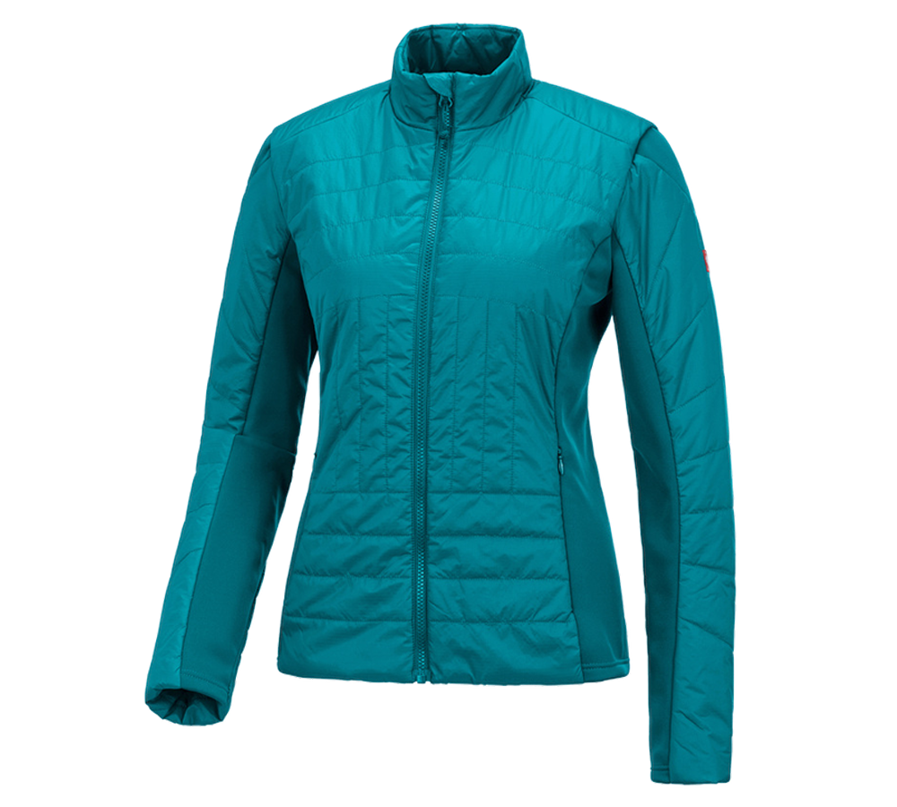 Jacken: e.s. Funktions Steppjacke thermo stretch, Damen + ozean