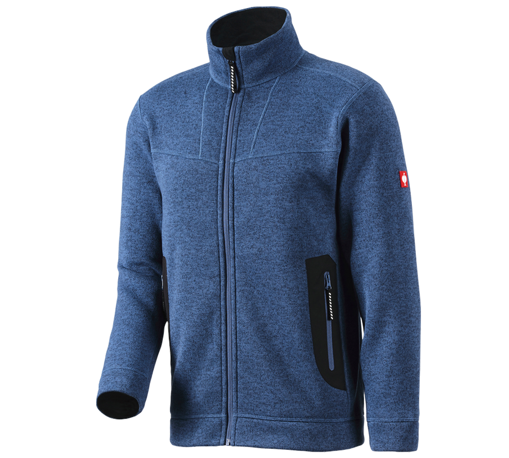 Themen: e.s. Jacke therma-plus + kobalt melange