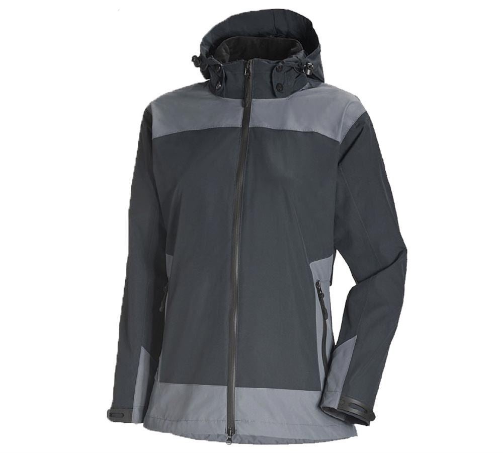 Jacken: e.s. 3 in 1 Damen Funktionsjacke + graphit/zement
