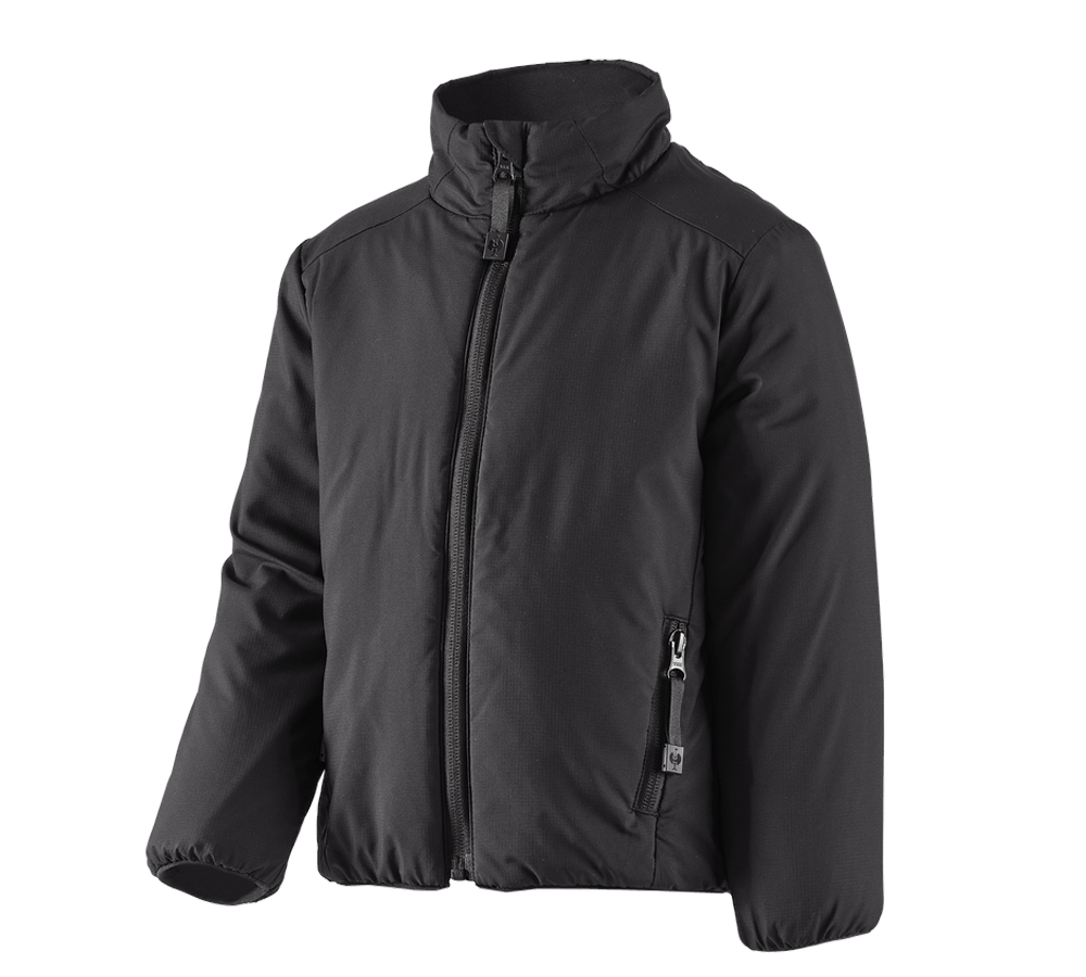 Jacken: e.s. Padded-Jacke CI, Kinder + schwarz