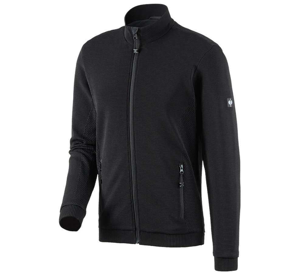 Themen: Strickjacke e.s.motion ten + schwarz