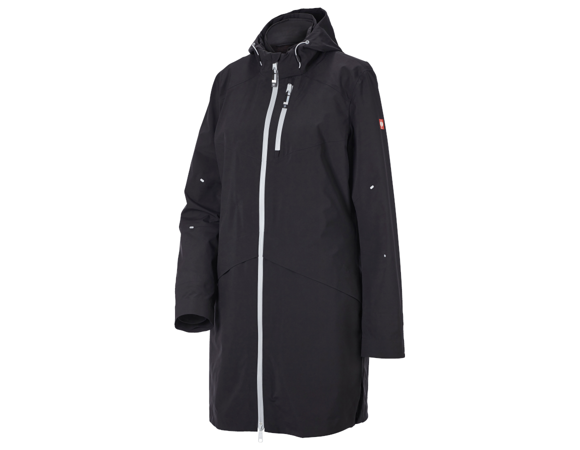 Jacken: 3 in 1 Funktionsjacke e.s.ambition, Damen + schwarz/platin