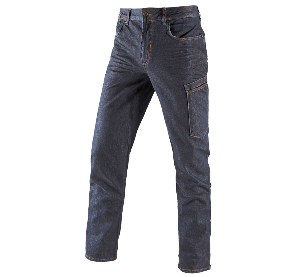 Hosen: e.s. 7-Pocket-Jeans + darkdenim