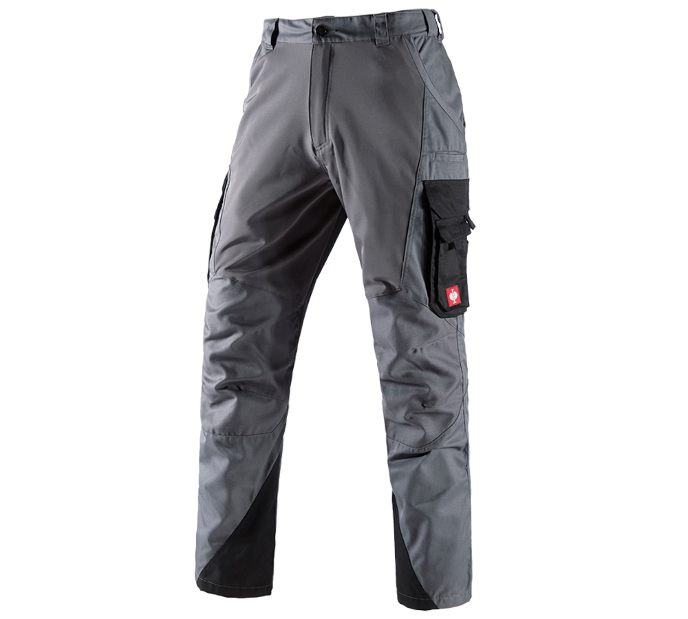 Hosen: Cargohose e.s. comfort + anthrazit/schwarz