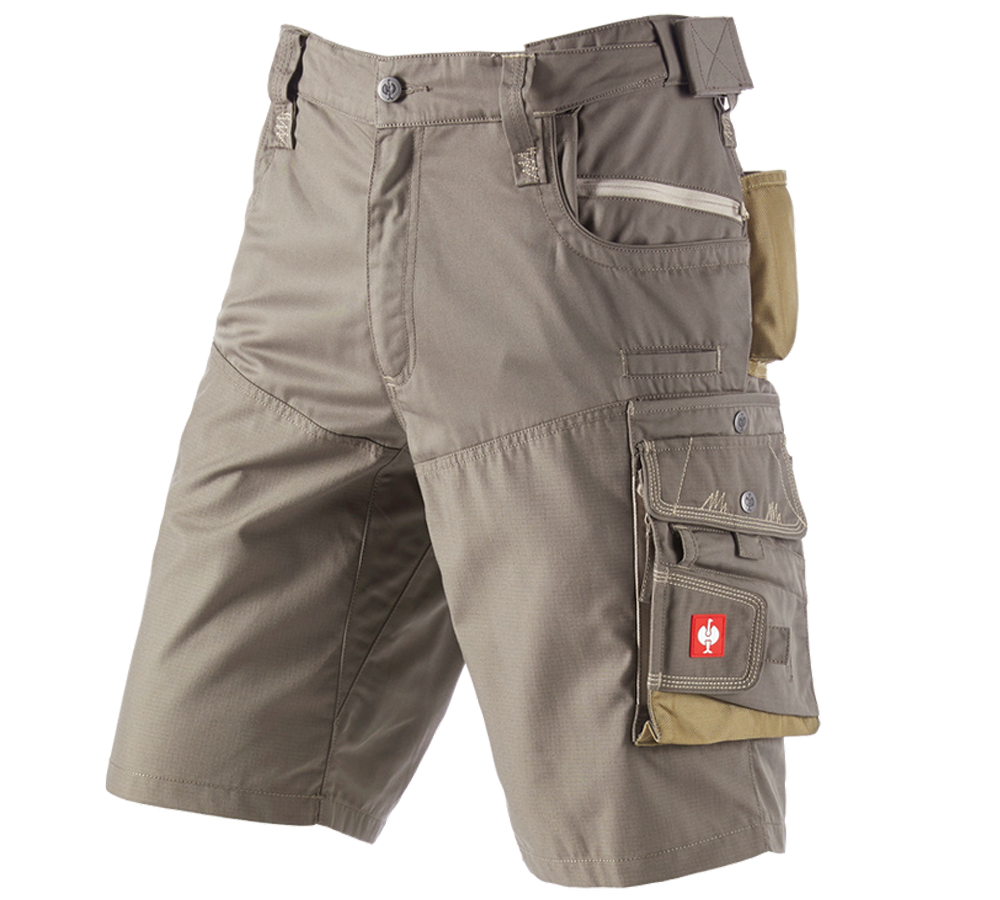 Hosen: Short e.s.motion Sommer + stein/khaki/sand