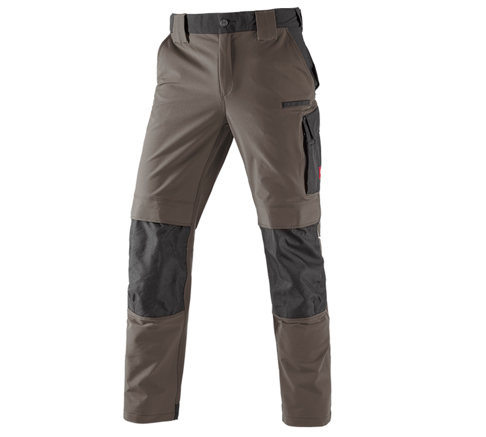 Hosen: Funktions Bundhose e.s.dynashield + stein/schwarz