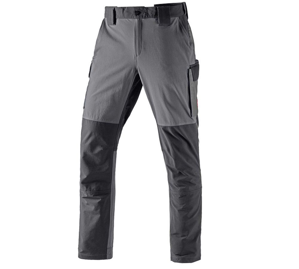 Hosen: Funktions Cargohose e.s.dynashield + zement/graphit