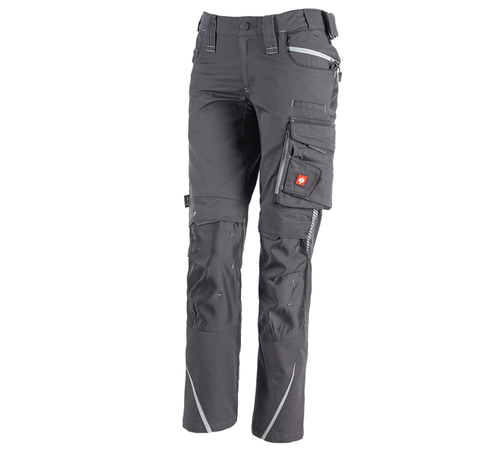 Hosen: Damenhose e.s.motion 2020 Winter + anthrazit/platin