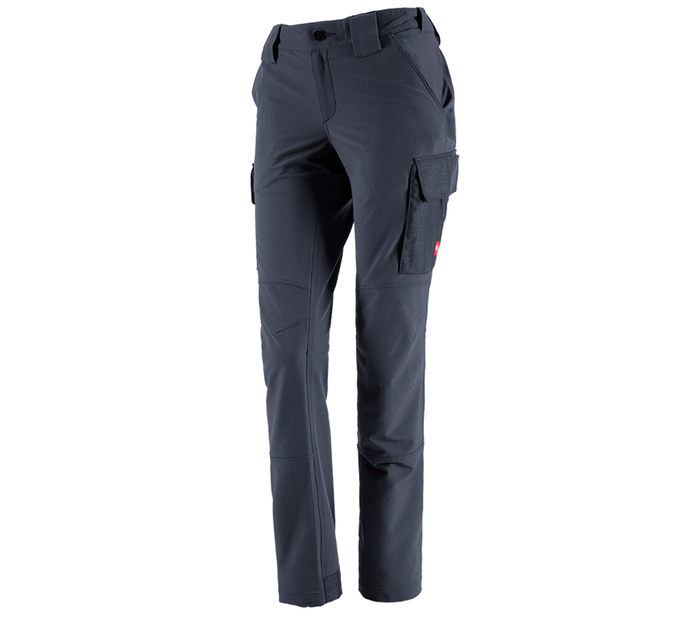 Hosen: Funktions Cargohose e.s.dynashield solid, Damen + pazifik