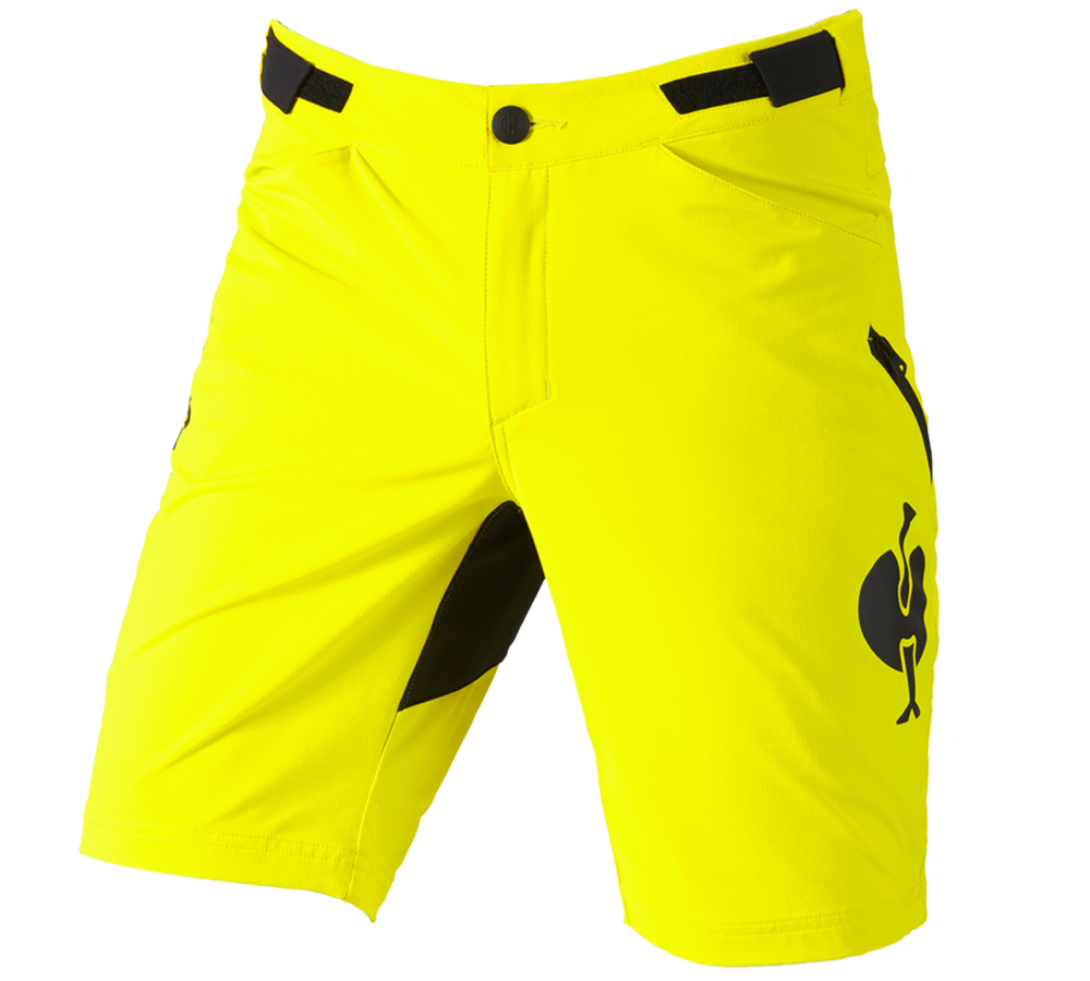 Hosen: Funktions Short e.s.trail + acidgelb/schwarz
