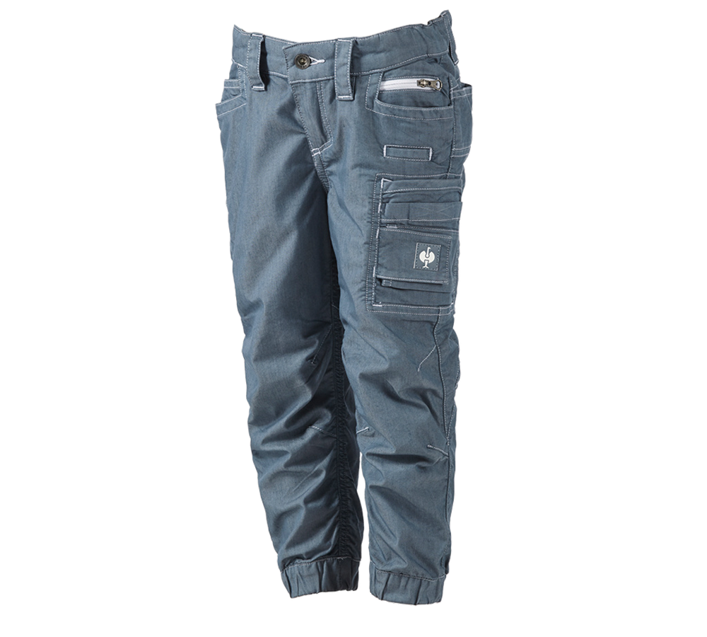 Hosen: Cargohose e.s.motion ten Sommer, Kinder + rauchblau