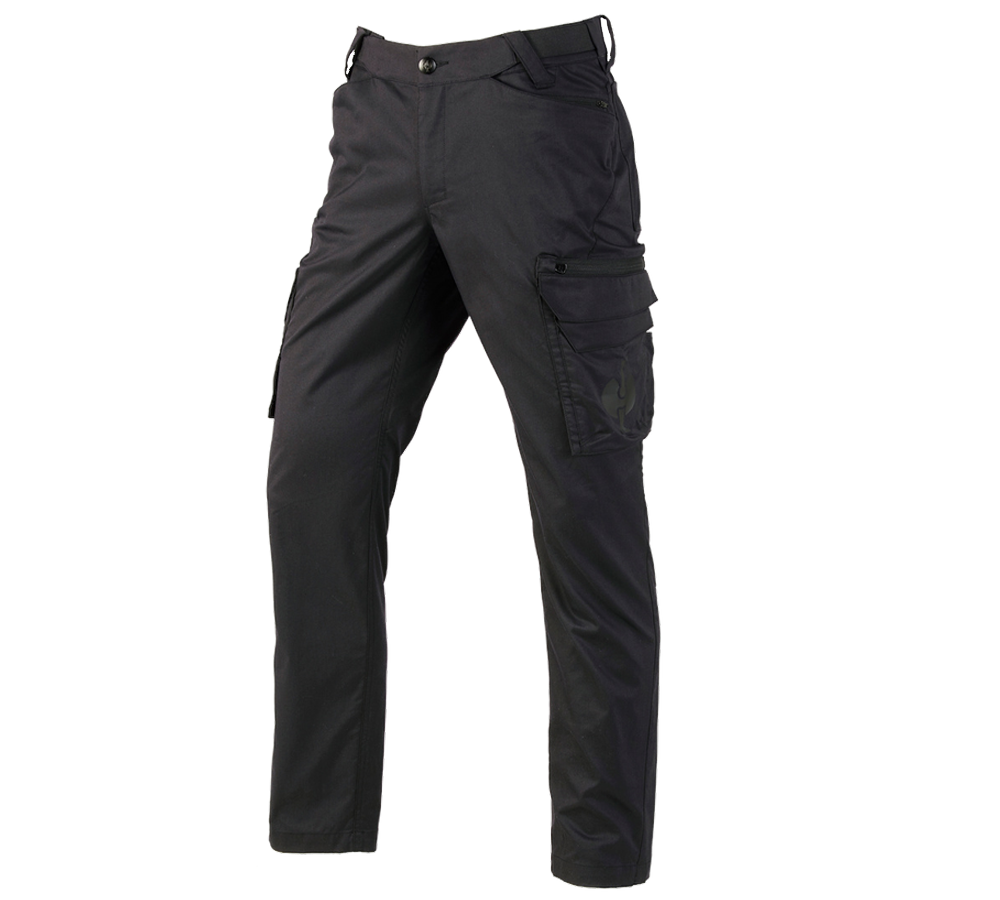 Hosen: Cargohose e.s.trail + schwarz