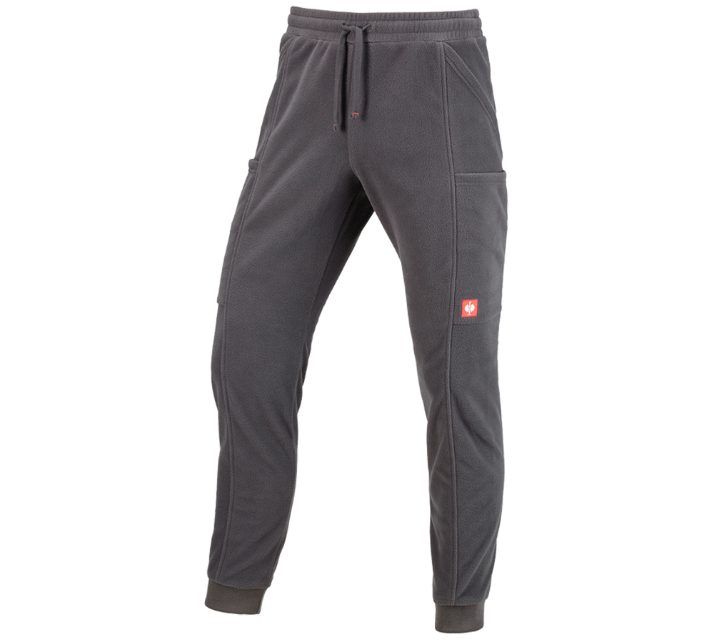 Hosen: e.s. Fleece Hose + anthrazit