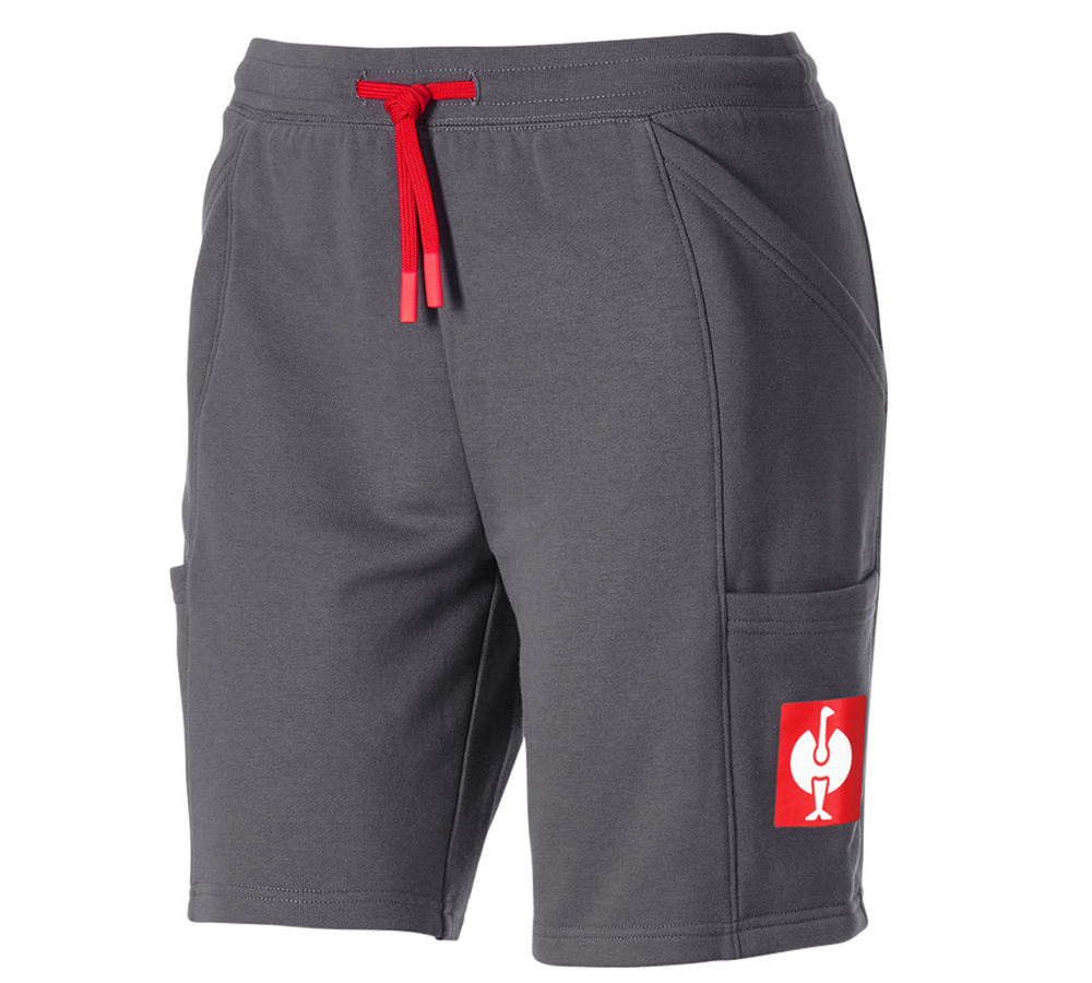 Kollaborationen: Super Mario Sweatshorts, Damen + anthrazit