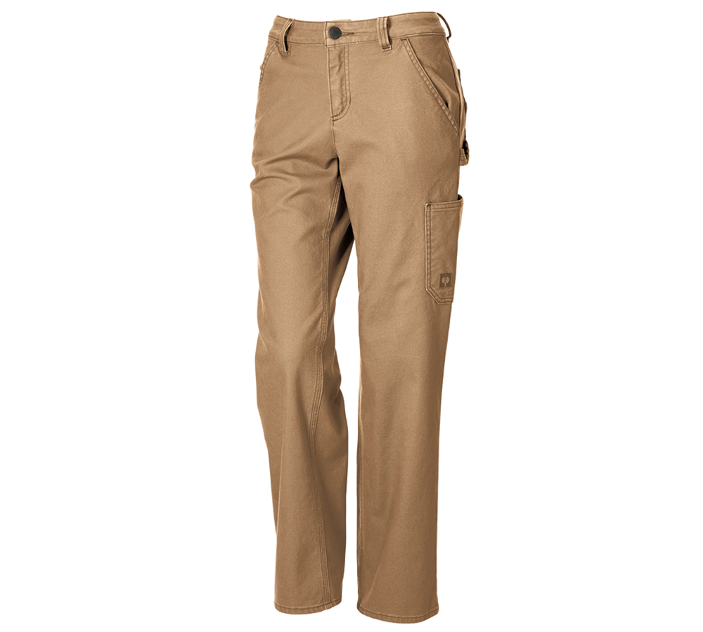 Hosen: Bundhose e.s.iconic, Damen + mandelbraun