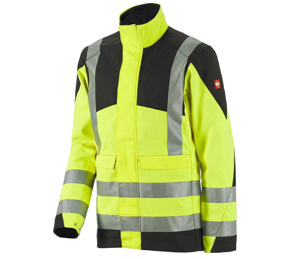 Jacken: e.s. Berufsjacke multinorm high-vis + warngelb/schwarz