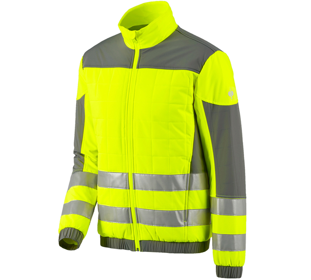 Jacken: Warnschutzjacke e.s.concrete + warngelb/anthrazit