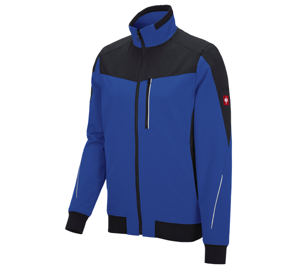 Jacken: Funktions Bundjacke e.s.dynashield + kornblau/schwarz