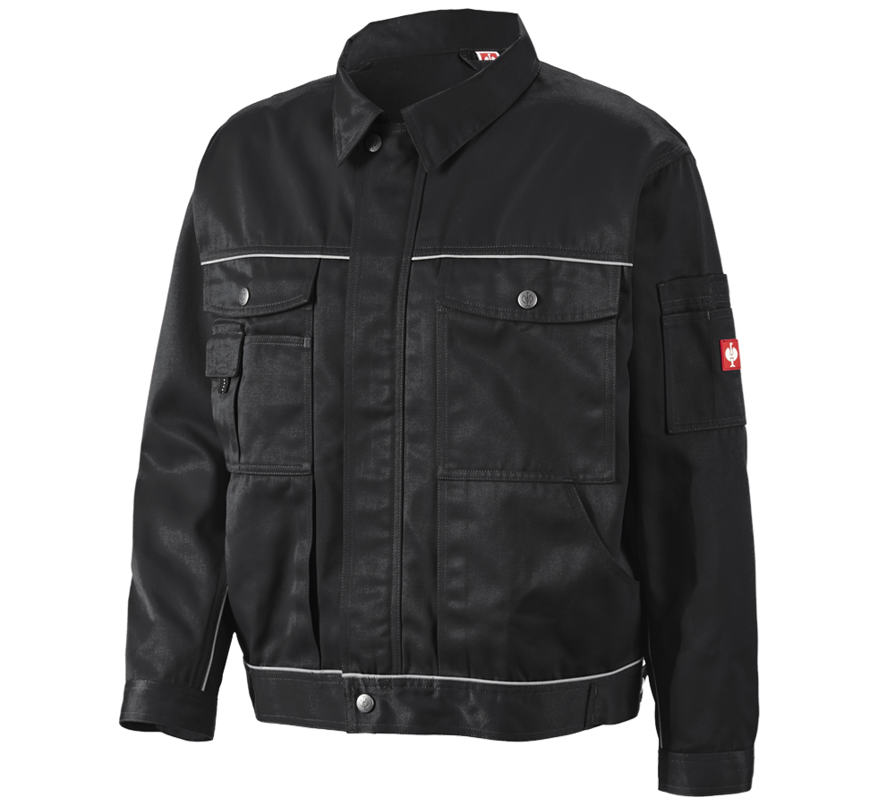 Jacken: Berufsjacke e.s.classic + schwarz